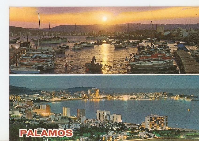Postal 028687 : Costa Brava, Palamos, vista parcial