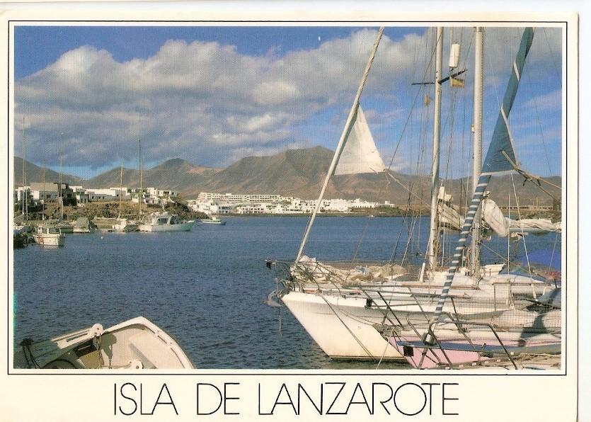 Postal 023983 : Playa Blanca puerto pesquero Isla Lanzarote