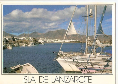 Postal 023983 : Playa Blanca puerto pesquero Isla Lanzarote