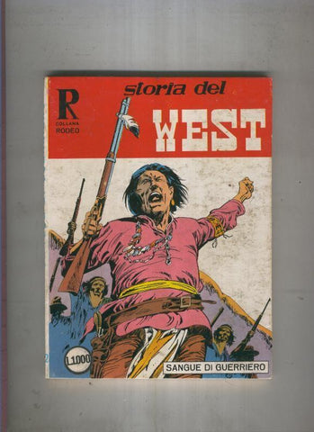 Storia del West numero 122: Sangue di guerreiro