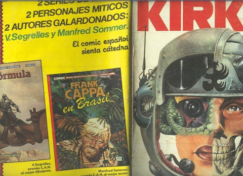 El comic de aventuras Kirk numero 12 (ejemplar aviejado)