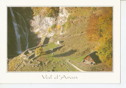 Postal 038975 : Val DAran - Pirineu Catala - Lleida. Salt del Pix