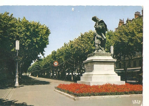 Postal 043659 : Beziers (Herault). Les allees Paul Riquet