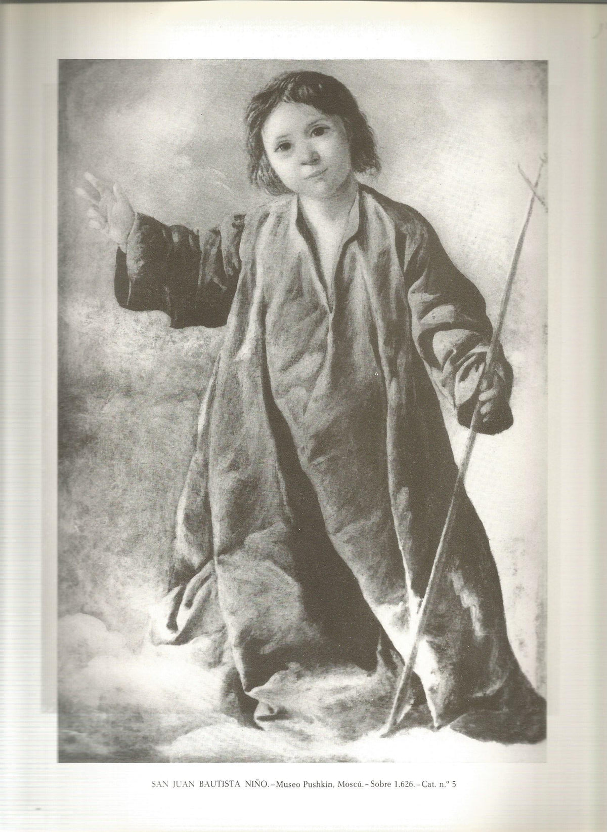 Lamina 019: Zurbaran. San Juan Bautista niño