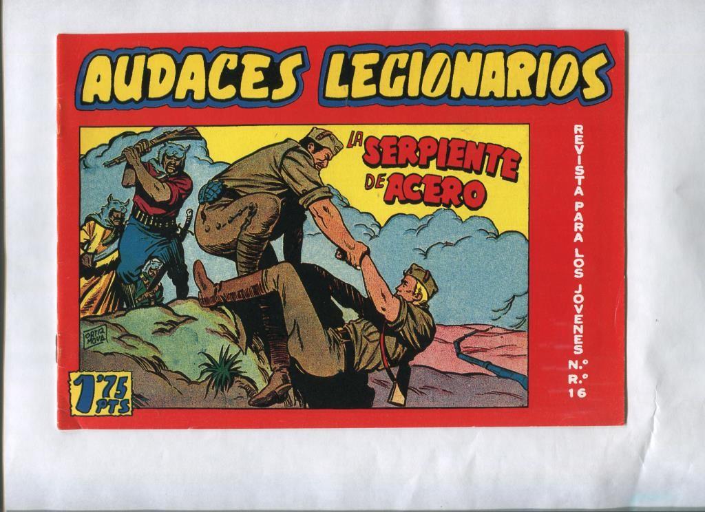 Facsimil: Audaces Legionarios numero 09: La serpiente de acero