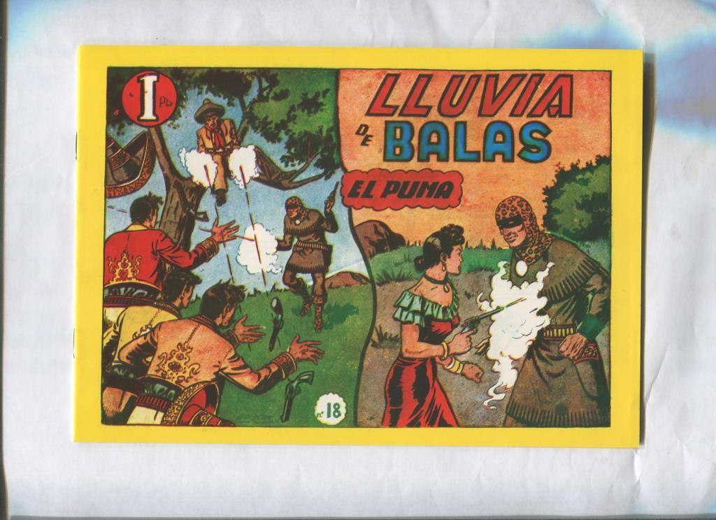 Facsimil: El Puma de Boixcar numero 18: Lluvia de balas