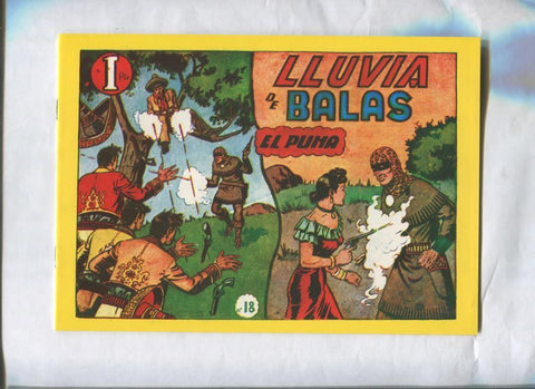 Facsimil: El Puma de Boixcar numero 18: Lluvia de balas