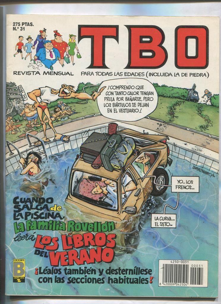 TBO de Ediciones B numero 031: (numerado 1 en trasera)