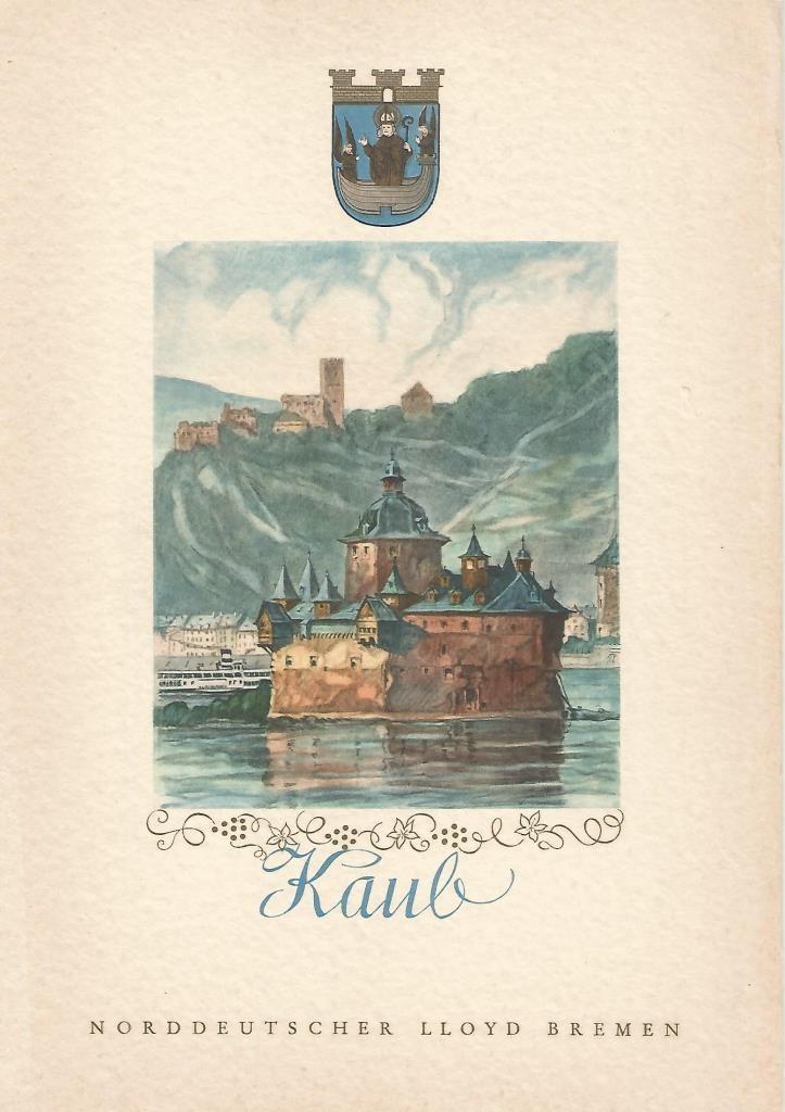 Menu publicitario numerado 00395: Menu 30 de diciembre de 1936. VAPOR POSTDAM: kaub