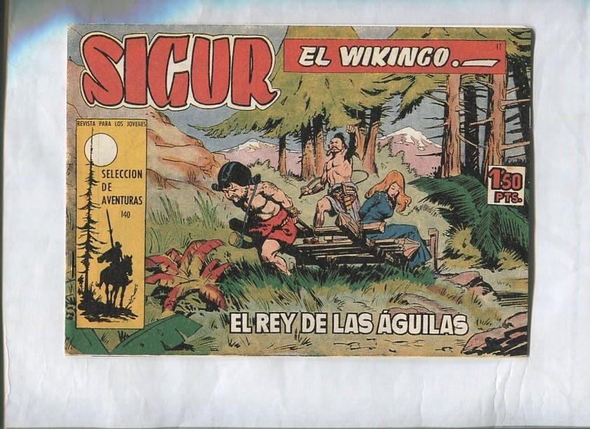 Facsimil: Sigur el vikingo numero 11: El rey de las aguilas