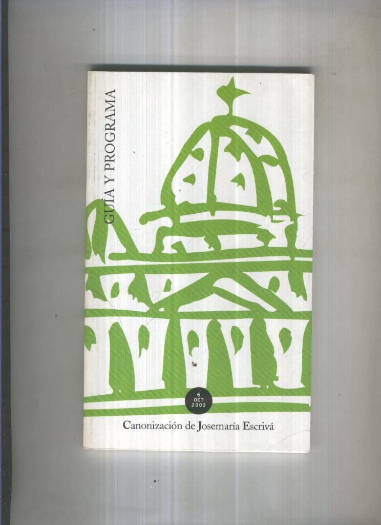 Canonizacion de Josemaria Escriva