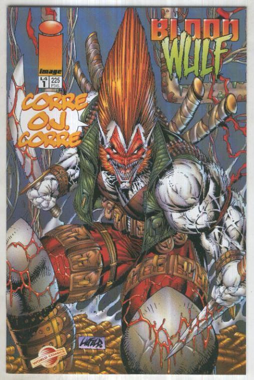 BLOOD WULF, Vol.1 No.01: Corre O.J Corre (World Comics 1996)