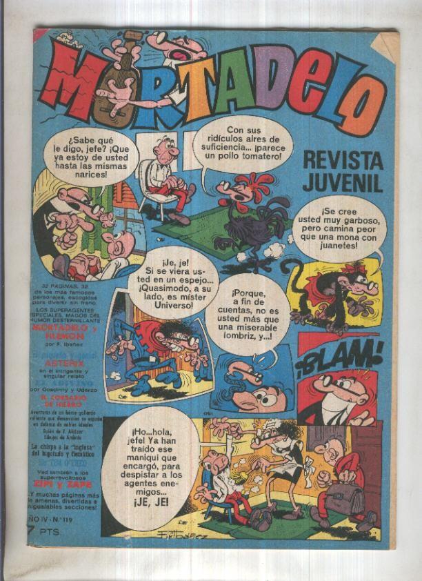 Revista Mortadelo numero 119