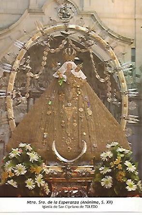 POSTAL 54609: Nuestra Señora de la Esperanza siglo XII. Toledo