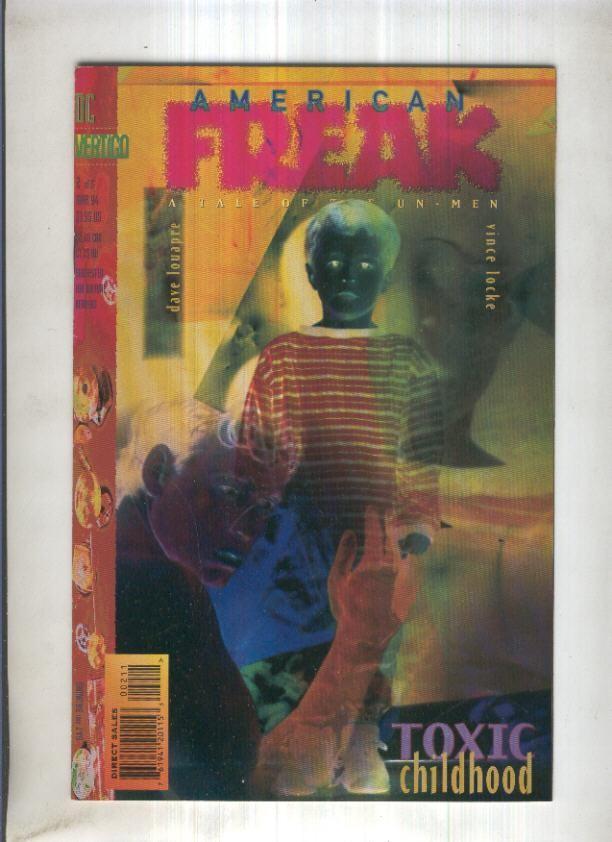 AMERICAN FREAK: A tale of the Un-Men, Vol.1: Numero 02 de 05 (Vertigo 1994)