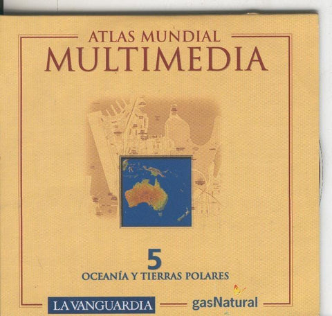 CD Rom Atlas Multimedia numero 05: Oceania y tierras polares