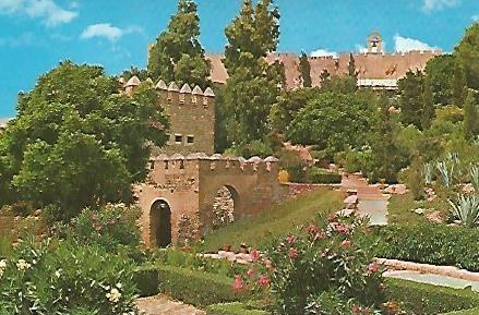 POSTAL 54820: ALMERIA Jardines de la Alcazaba