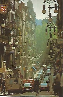 POSTAL 54866: BARCELONA. Calle Ferran