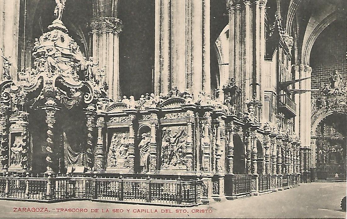 Postal 50468: ZARAGOZA - Capilla del Santo Cristo