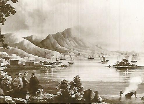 POSTAL 55314: HONG KONG. Vista antigua del Puerto Victoria