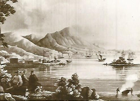 POSTAL 55314: HONG KONG. Vista antigua del Puerto Victoria