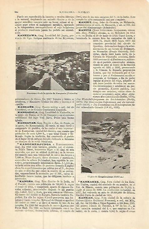LAMINA ESPASA 9255: Vista de Kangasala Finlandia