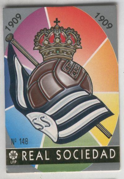 Cromo Liga 97/98: Real Sociedad numero 148: Escudo