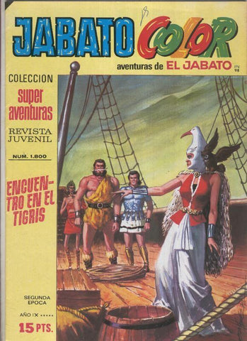Jabato color segunda epoca numero 098: Encuentro en el Tigris