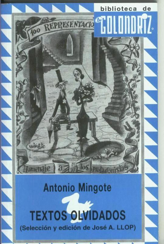 Biblioteca de la Golondriz numero 60: Textos olvidados