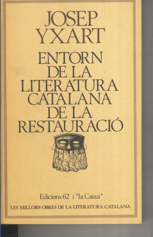 Entorn de la literatura catalana de la restauracio