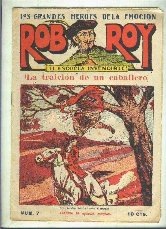 Rob Roy el escoces invencible numero 7: La traicion de un caballero