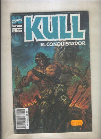 Kull el conquistador numero 10 (numerado 1 en trasera)