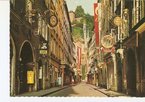 Postal 022238 : Salzburg, Getreidegasse
