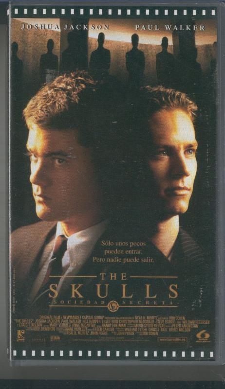 Video VHS: The skulls