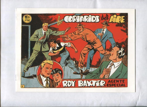 Facsimil: Roy Baxter numero 06: Los corsarios del aire