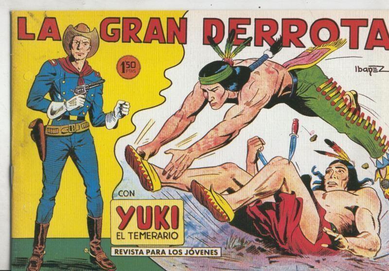 Yuki el temerario facsimil numero 023: La gran derrota