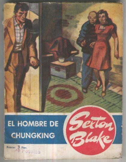 Sexton Blake numero 07: El hombre de Chungking (roto parte superior lomo)