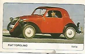 CROMO 386 ALBUM COCHES MOTOR 16: FIAT TOPOLINO