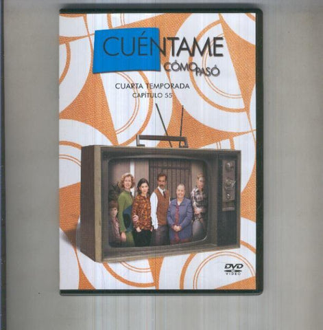 DVD: Cuentame como paso, numero 015, cuarta temporada, capitulo 055