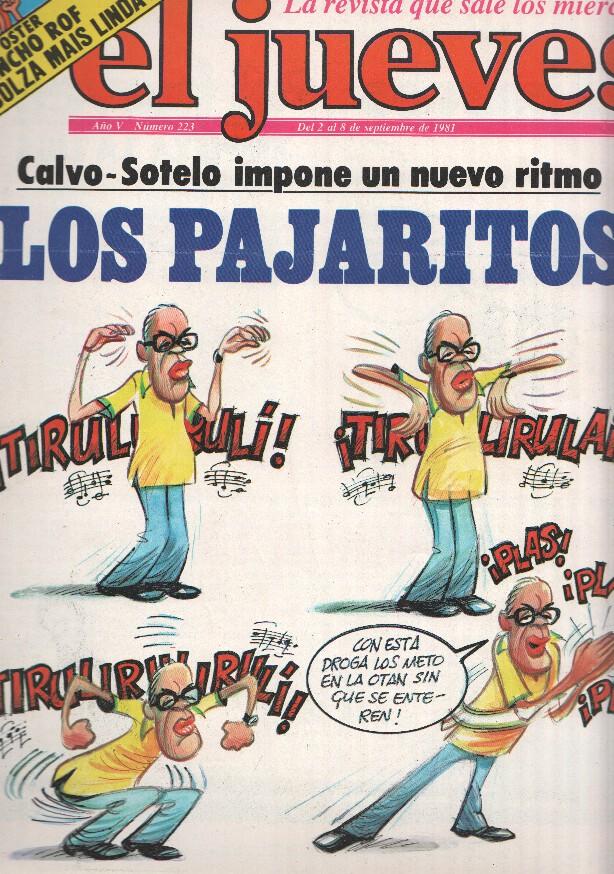 EL JUEVES numero 0223 - POSTER CENTRAL SANCHO ROF