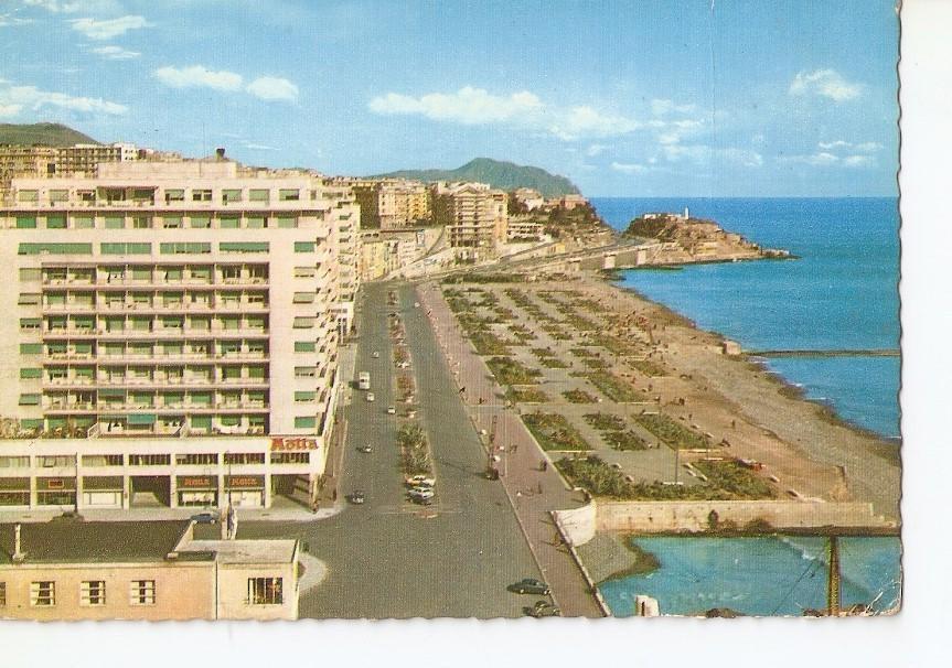 Postal 040574 : Genova. Italia avenue at the Foce