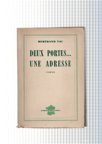 Deux portes- Una adresse
