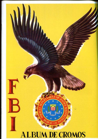 Facsimil: Album de cromos FBI