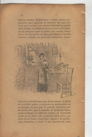 La buena Fridolina lamina numerada 11