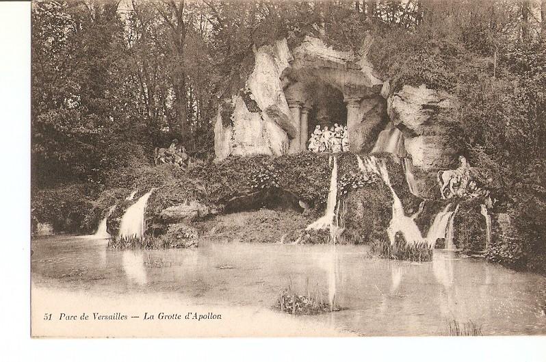 Postal 027360 : Parc de Versailles - La Grotte dApollon