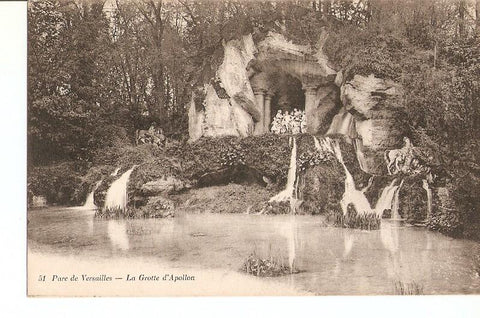 Postal 027360 : Parc de Versailles - La Grotte dApollon