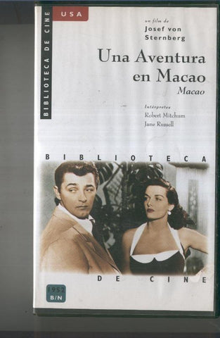VIDEO VHS: Una aventura en Macao
