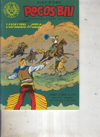 Pecos Bill numero 276 I cavalieri del cielo