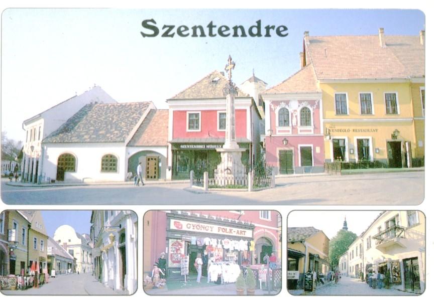 Postal 016743: SZENTENDRE Hungria - Vista de la ciudad de SZENTENDRE