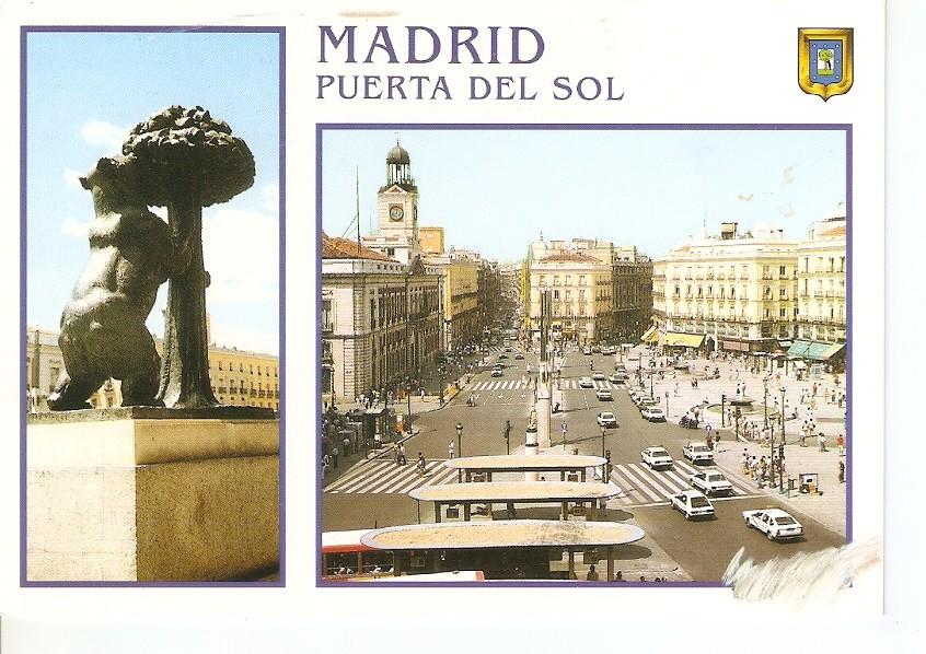 Postal 043219 : Madrid. Puerta del Sol